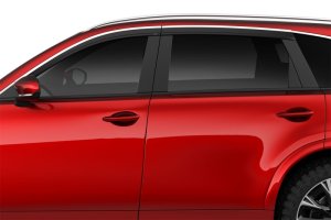 Mazda CX-90 Window Deflectors - Husky Liners - Low Profile - Chrome - 2024+